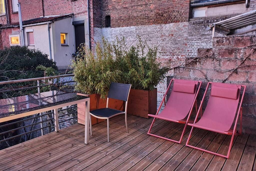 Maison Famille-Confort-Terrasse Jardin-Vue Cathedrale Amiens Exterior photo
