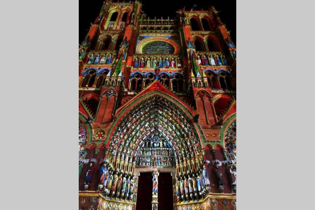 Maison Famille-Confort-Terrasse Jardin-Vue Cathedrale Amiens Exterior photo